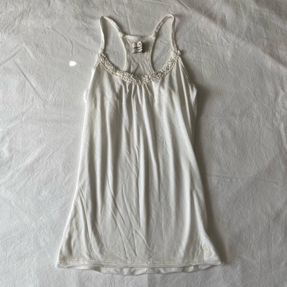 Abercrombie & Fitch White Cami Top